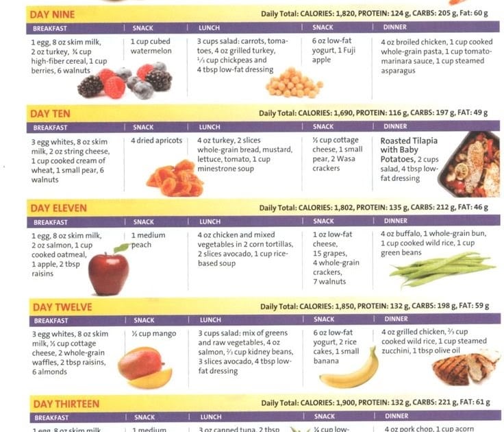 1200 Calorie High Protein Diet Meal Plan