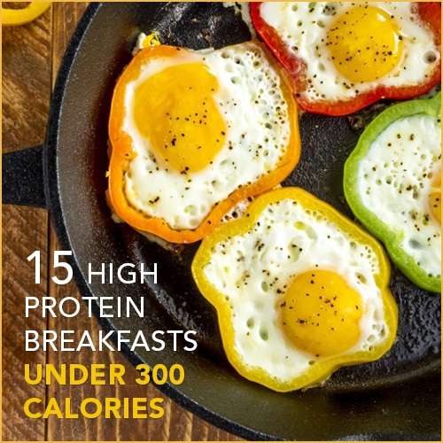 15 High Protein Low Calorie Breakfasts