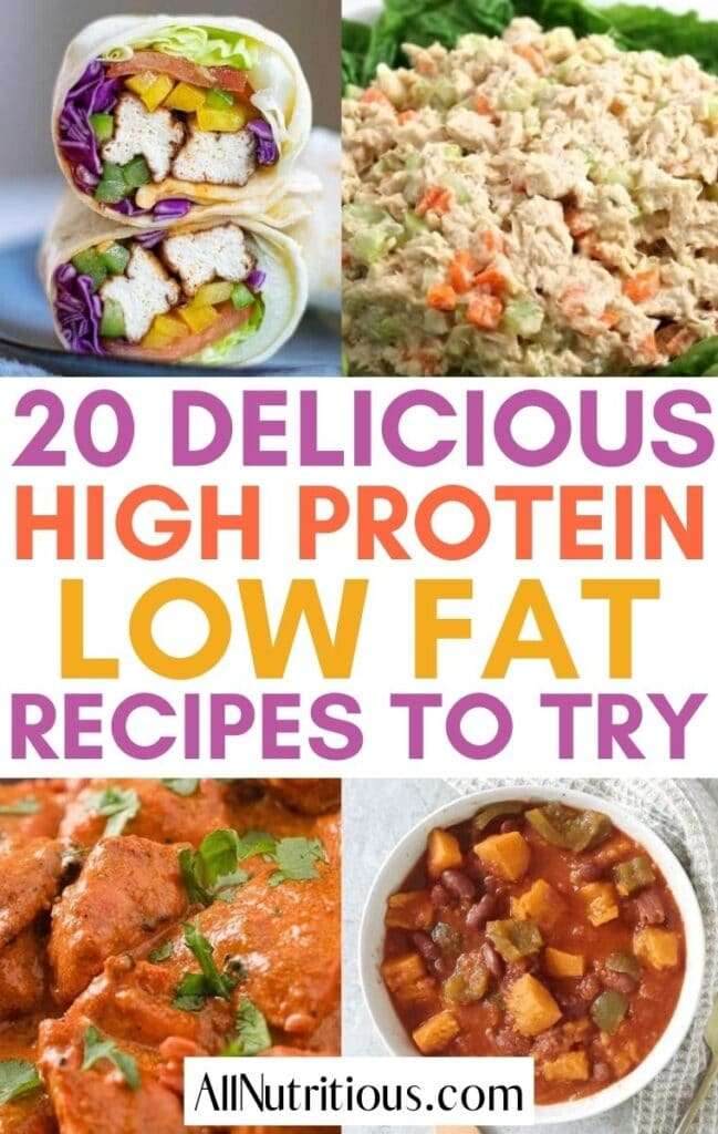 20 Great High Protein Low Fat Recipes