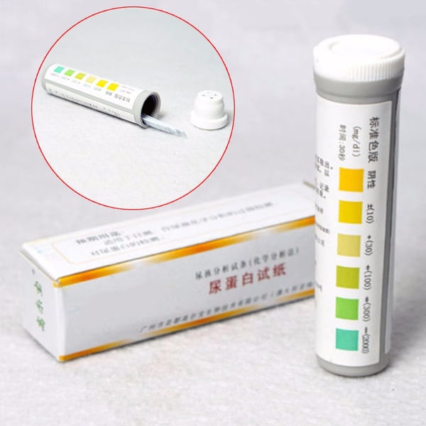 20pcs New Test Protein Urine Test Strips Kidney Urinary Tract Infection ...
