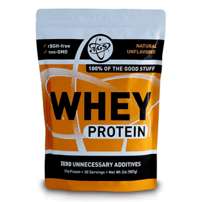 Best Whey Protein Powder without Artificial Sweeteners or Sugar