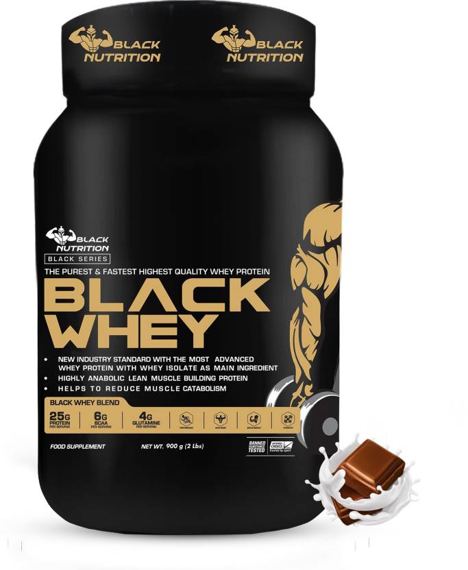 Black Nutrition Black Whey Increase Strength,Muscle Mass ,Feel Fuller ...