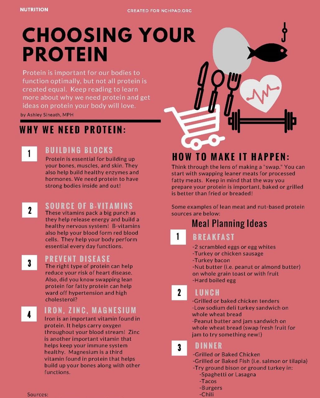 CHOOSING YOUR PROTEIN! Protein is Important for our bodies to function ...