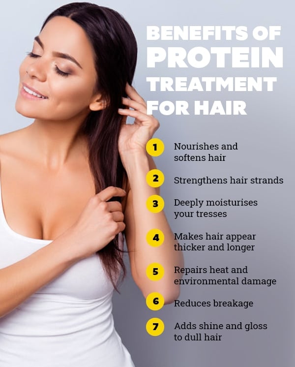 Different Types of Protein Treatment For Hair