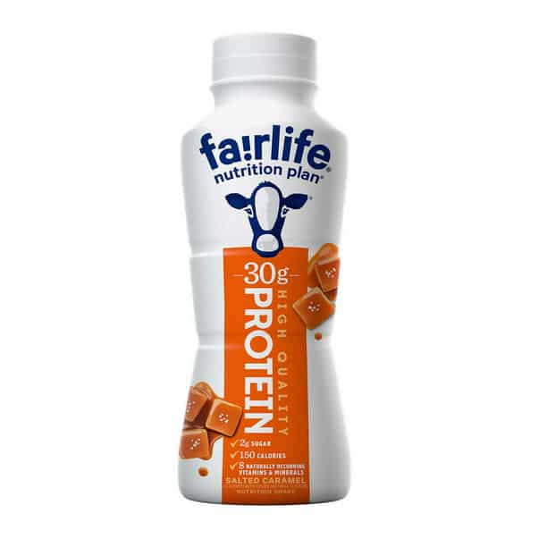 Fairlife Nutrition Plan 30g Protein Shake, Salted Caramel, 11.5 fl oz ...