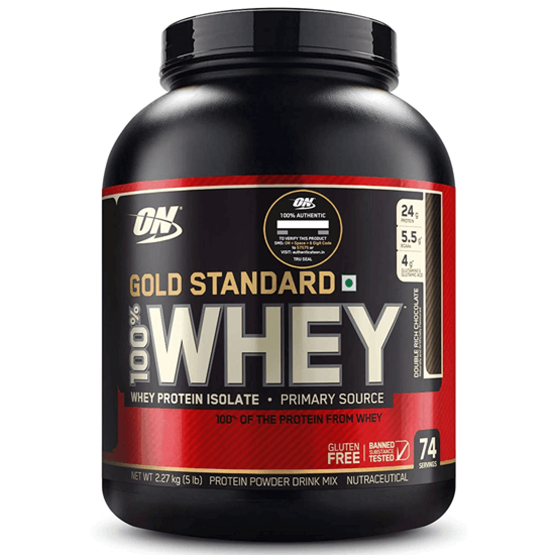Gold Standard Whey Protein 5Lbs by Optimum Nutrition