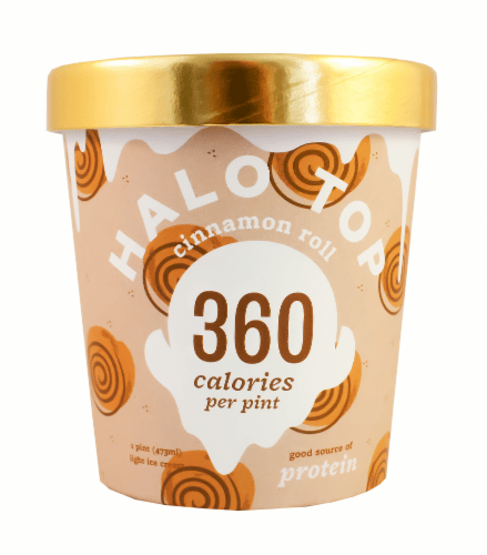 Halo Top Cinnamon Roll Protein Ice Cream