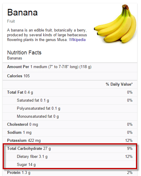 How Many Grams Of Protein Is In A Banana