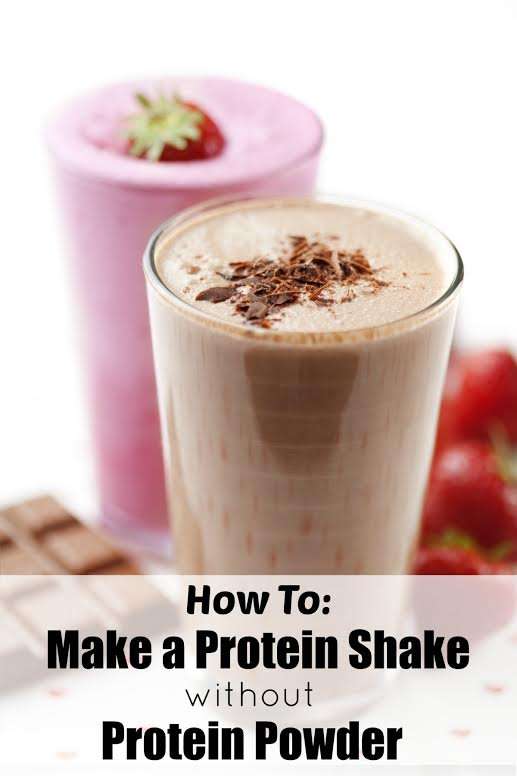 How To Make A Protein Shake Without Protein Powder