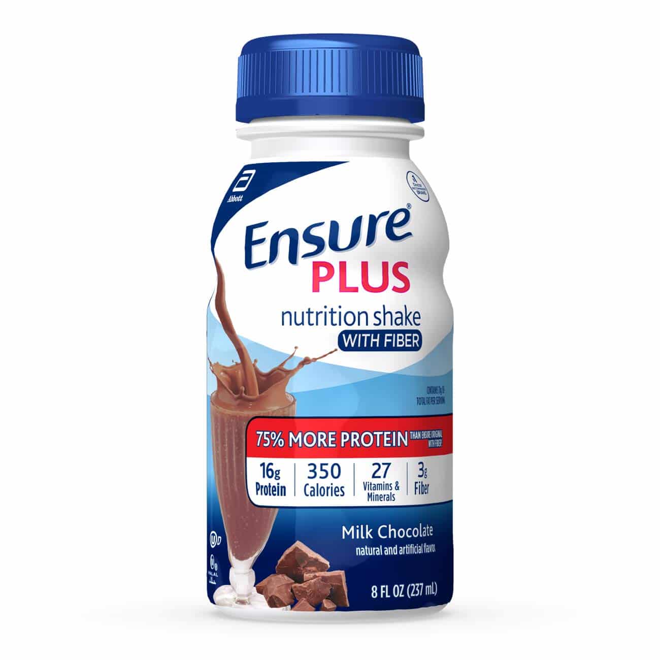 Mua Ensure Plus Nutrition Shake With Fiber, 24 Count, With 16 Grams of ...