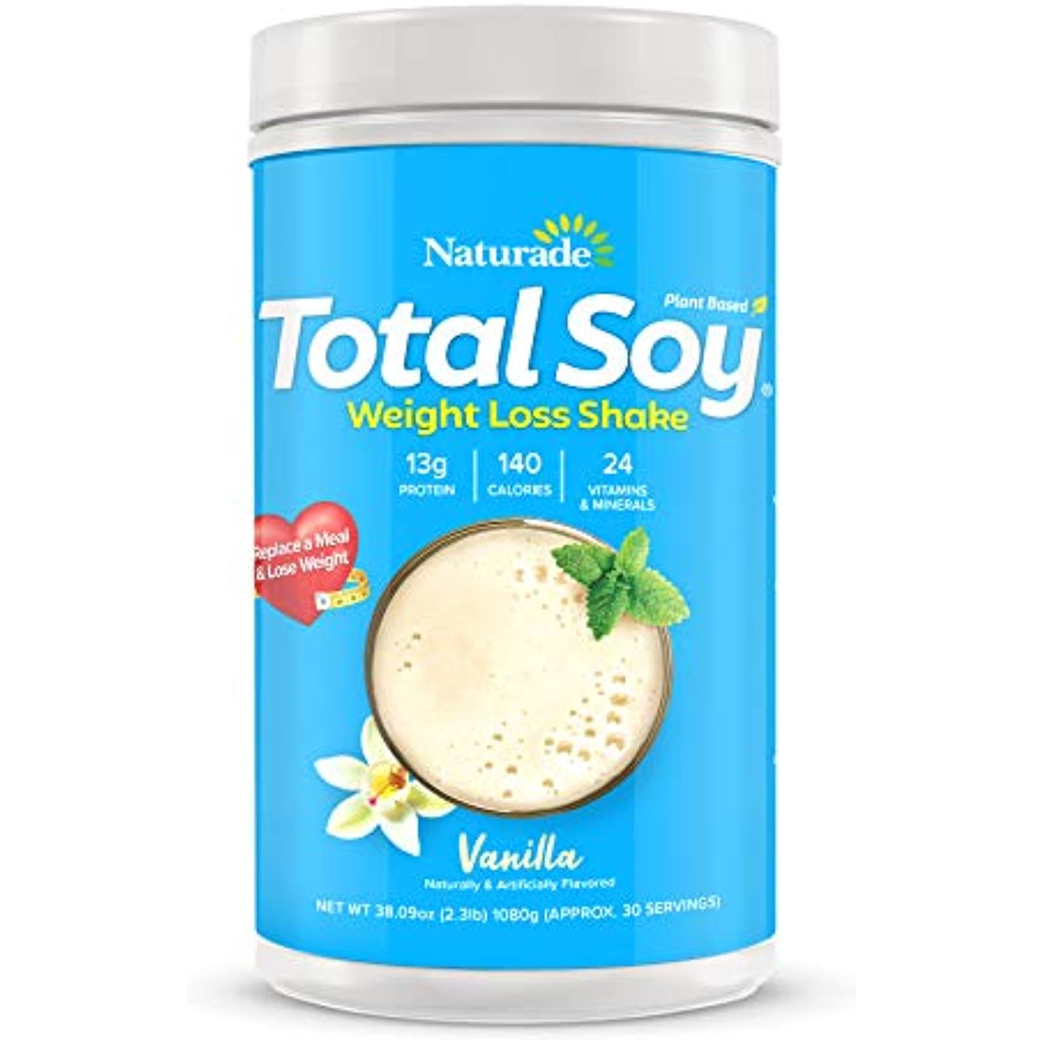 Naturade Total Soy Protein Powder and Meal Replacement Shakes for ...