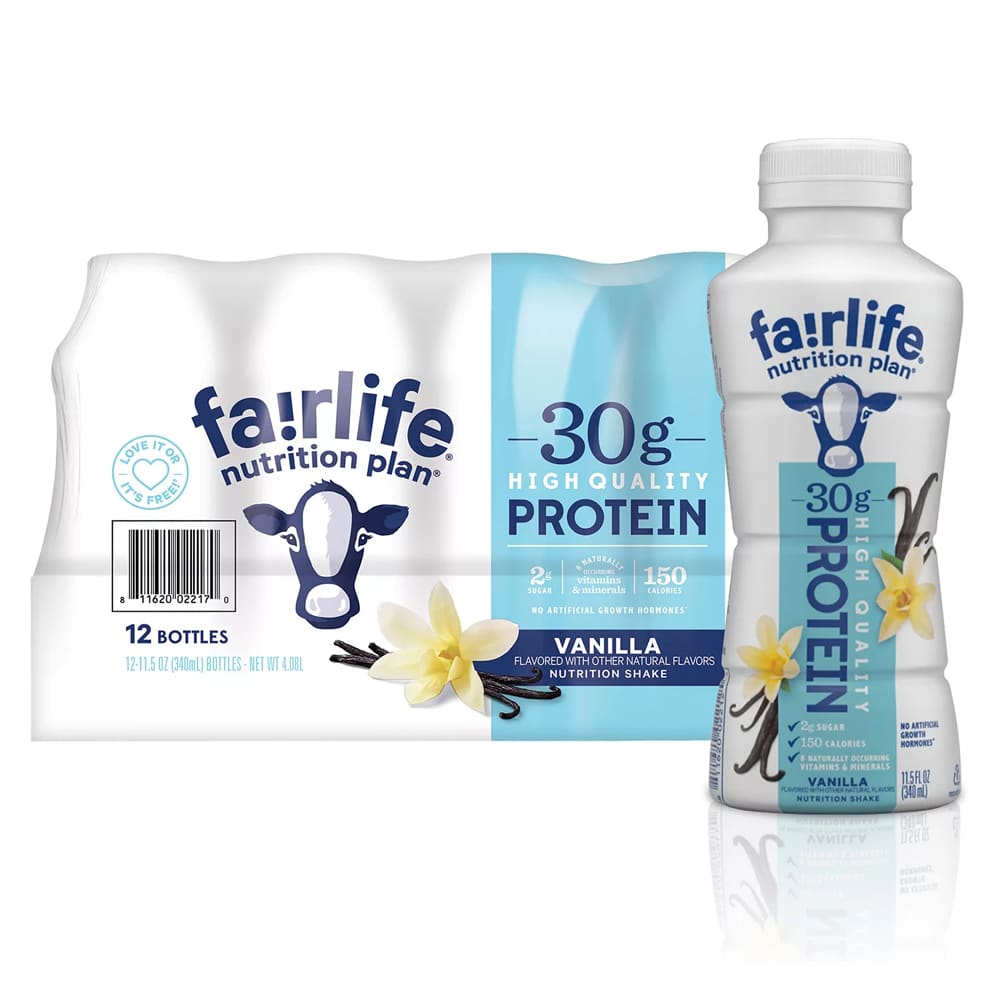 New Fairlife Nutrition Plan Chocolate, 30 g Protein Shake (11.5 fl. oz ...