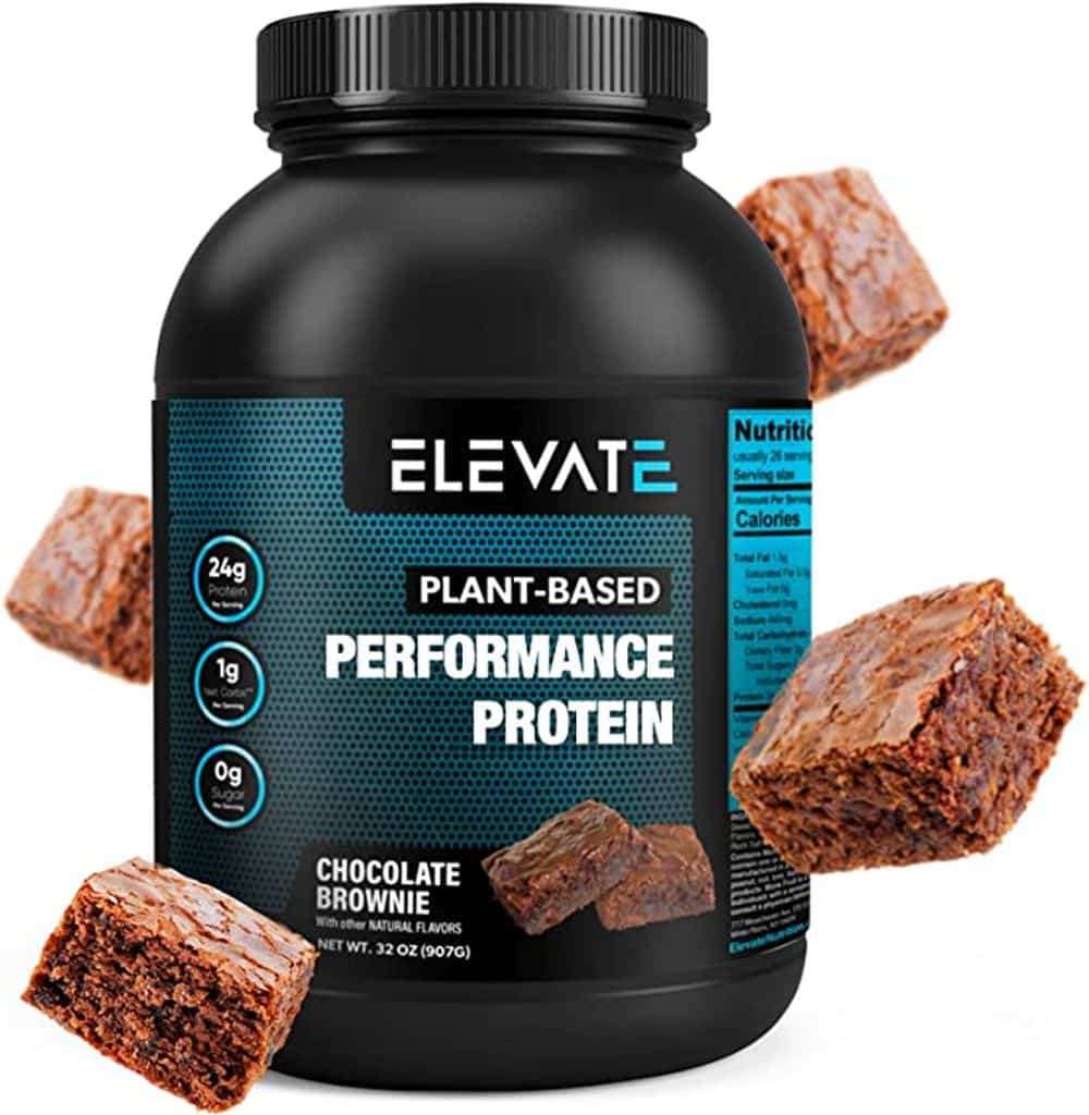 Plant Based Vegan Protein Powder with High BCAAs and Glutamine, Low ...