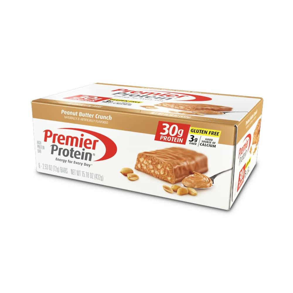 Premier Protein Bar, 30 Grams of Protein, Peanut Butter Crunch, 2.53 Oz ...