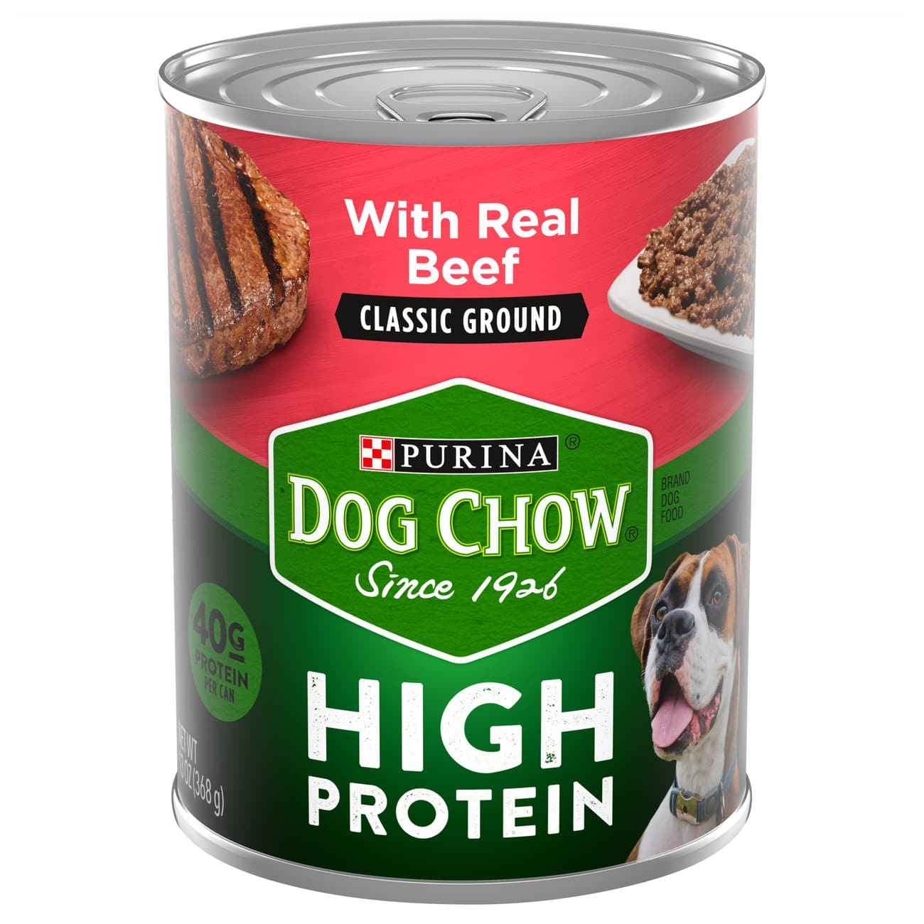 Purina Dog Chow High Protein Classic Ground Wet Dog Food