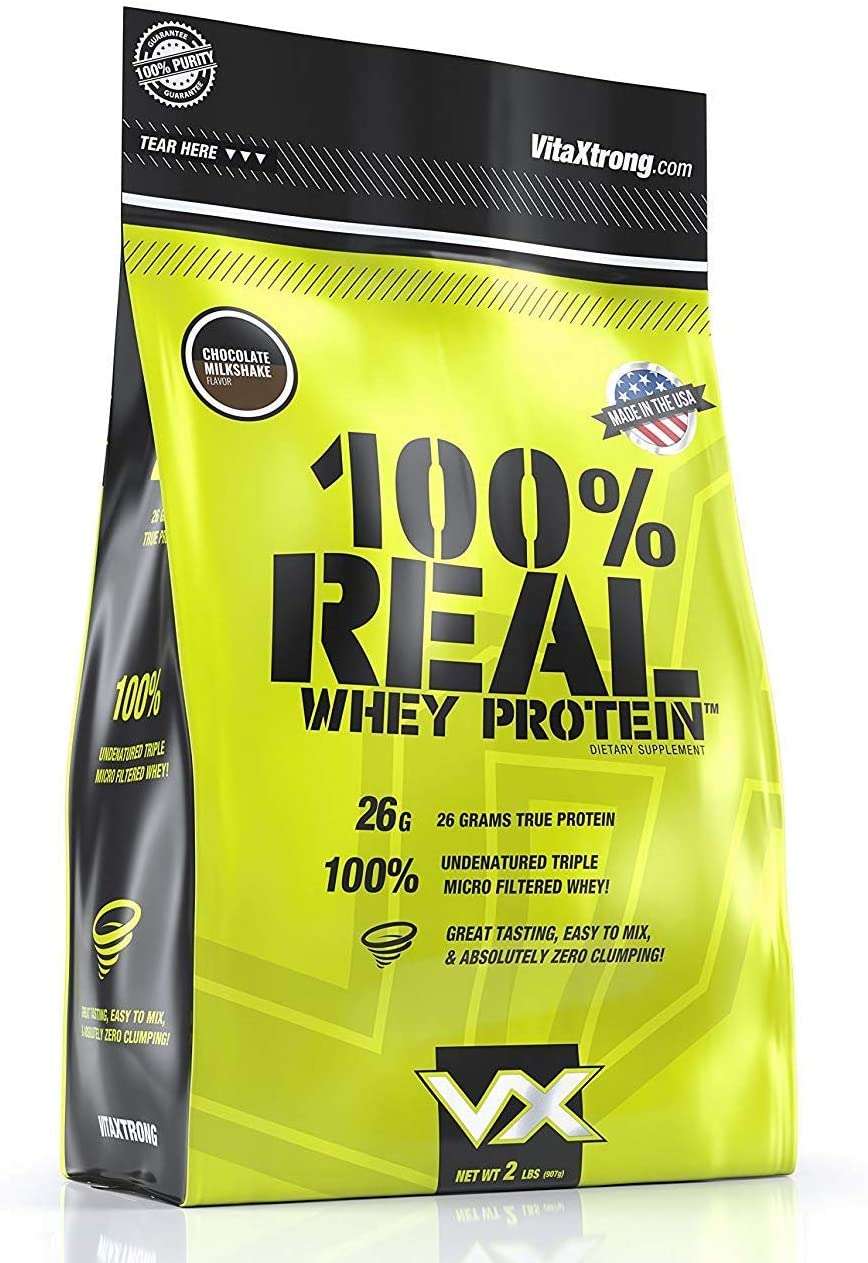 VitaXtrong 100% Real Whey Protein Powder