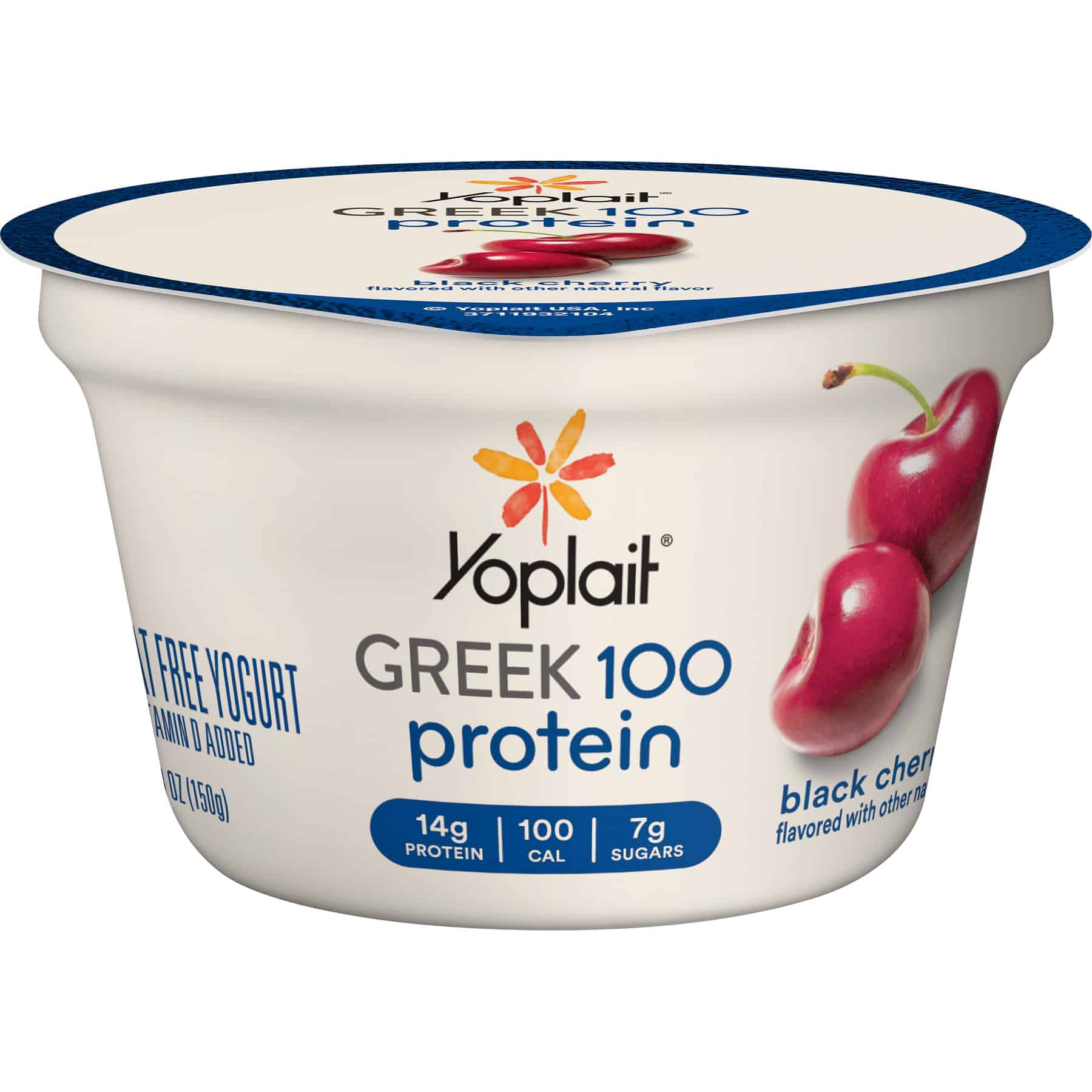 Yoplait Greek 100 Protein Black Cherry Fat
